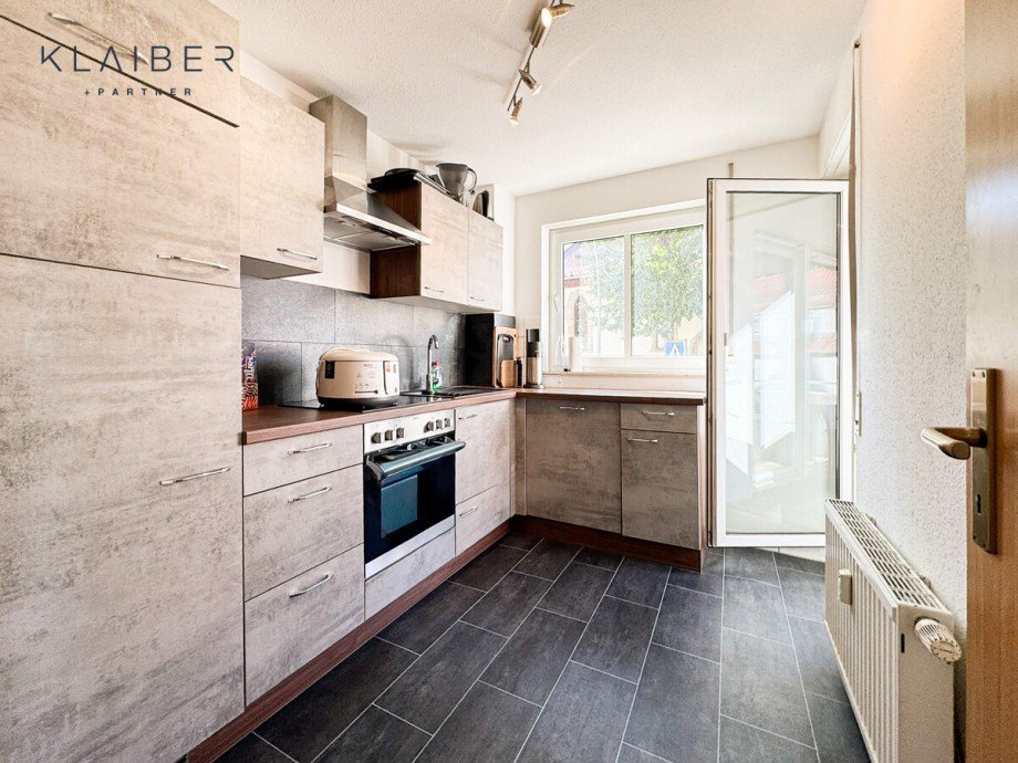 K�che-Zugang Balkon Etagenwohnung Schorndorf