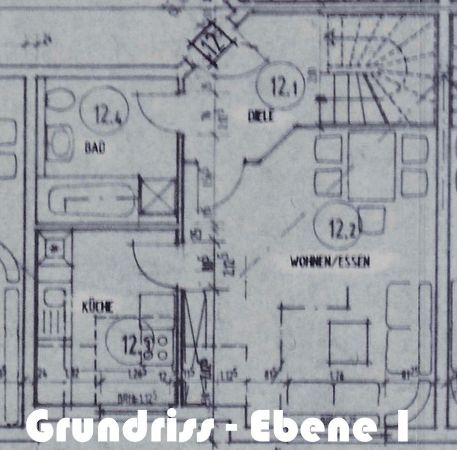 Grundriss-WG-12 Ebene 1 Maisonettewohnung G�ppingen