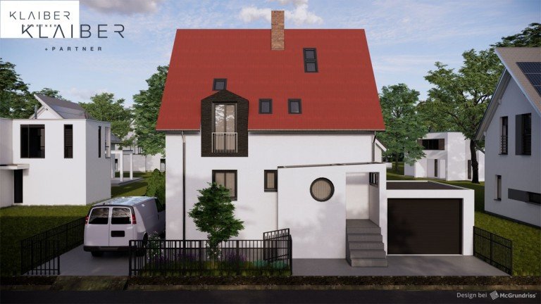S�D Ansicht Diespeck Einfamilienhaus Sch�nes, freistehendes EFH mit Doppel-Garage, Gartenhaus und gro�em Garten in ruhiger Sackgasse.