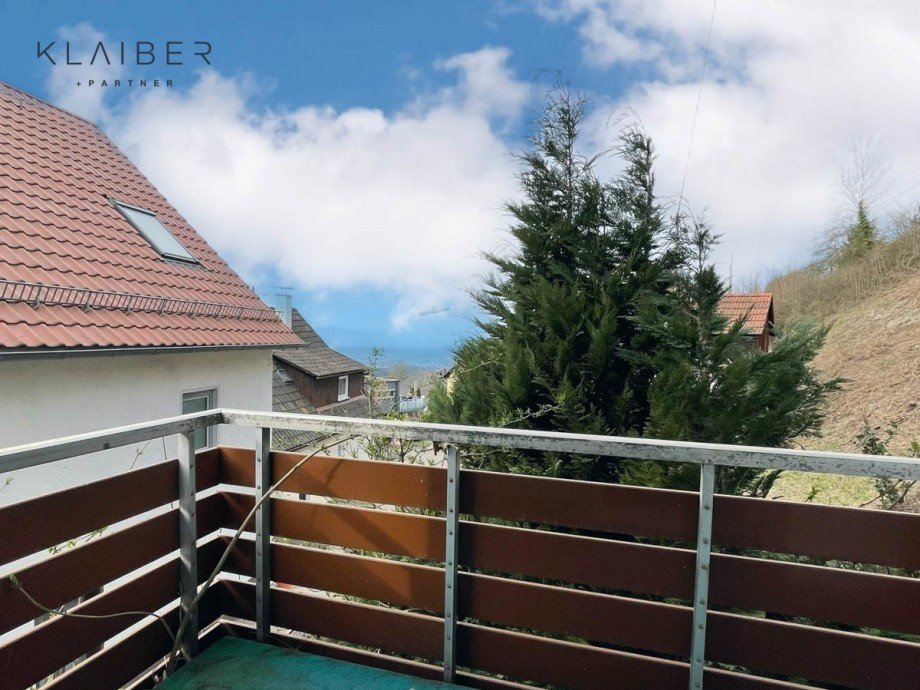 Aussicht Balkon 1 Einfamilienhaus Schw�bisch Gm�nd / Rechberg