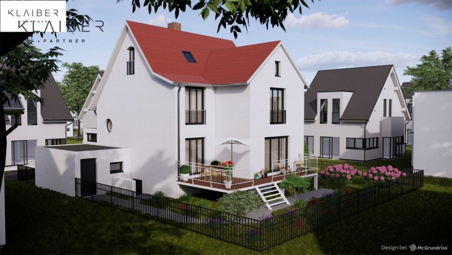 Nord-Ost Ansicht Einfamilienhaus Diespeck
