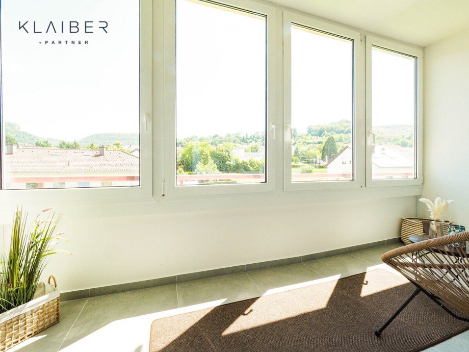 Loggia Balkon Etagenwohnung Heubach