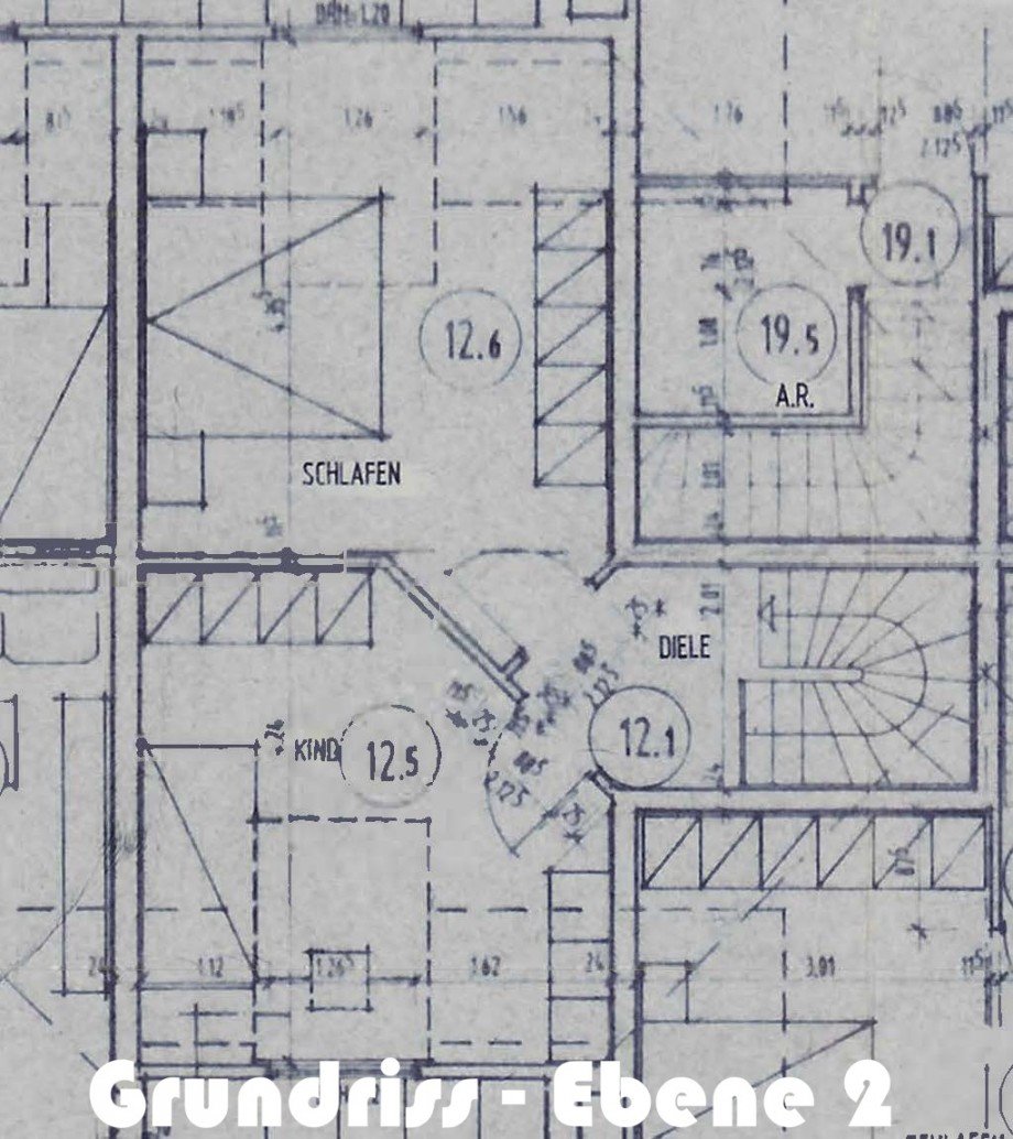 Grundriss-WG-12-Maisonette Oben Maisonettewohnung G�ppingen