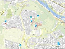 Geolyzer Kartenausschnitt Reihenhaus mit sch�nem Garten und 2 Garagen sucht junge Familie !!!