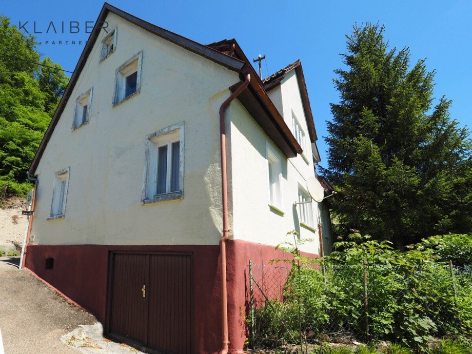 Ansicht West Einfamilienhaus Schw�bisch Gm�nd / Rechberg