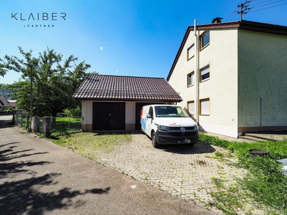 Hausansicht Etagenwohnung Kuchen