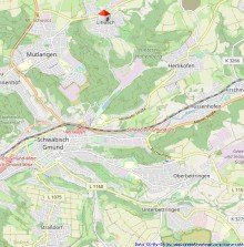 Lageplan Sch�nes Doppelhaus mit Kachelofen, Einbauk�che, Terrasse, TG mit Platz f�r 3 Autos !!!