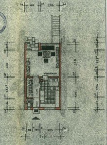 Grundriss EG Reihenhaus mit sch�nem Garten und 2 Garagen sucht junge Familie !!!