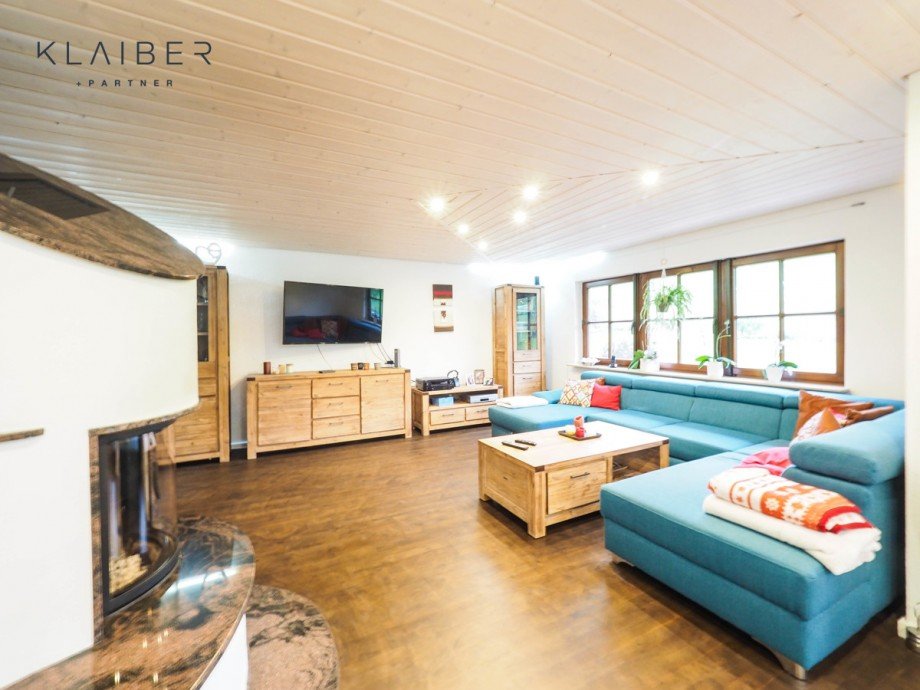 Wohnzimmer Erdgeschosswohnung Ohmden