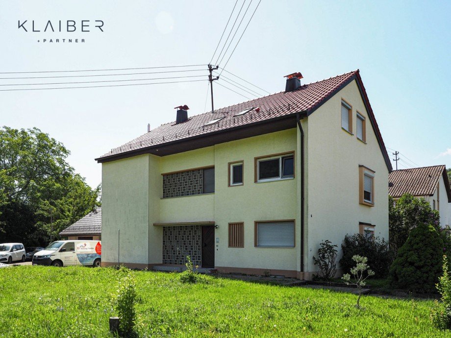 Hausansicht Etagenwohnung Kuchen
