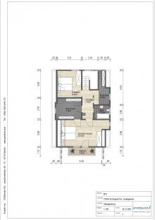 Grundriss_Obergeschoss_CAD_1428400025-03-1 Historisch Sch�nes Haus in Aussichtslage mit Garage und tollem Garten ...Renovierungsbed�rftig