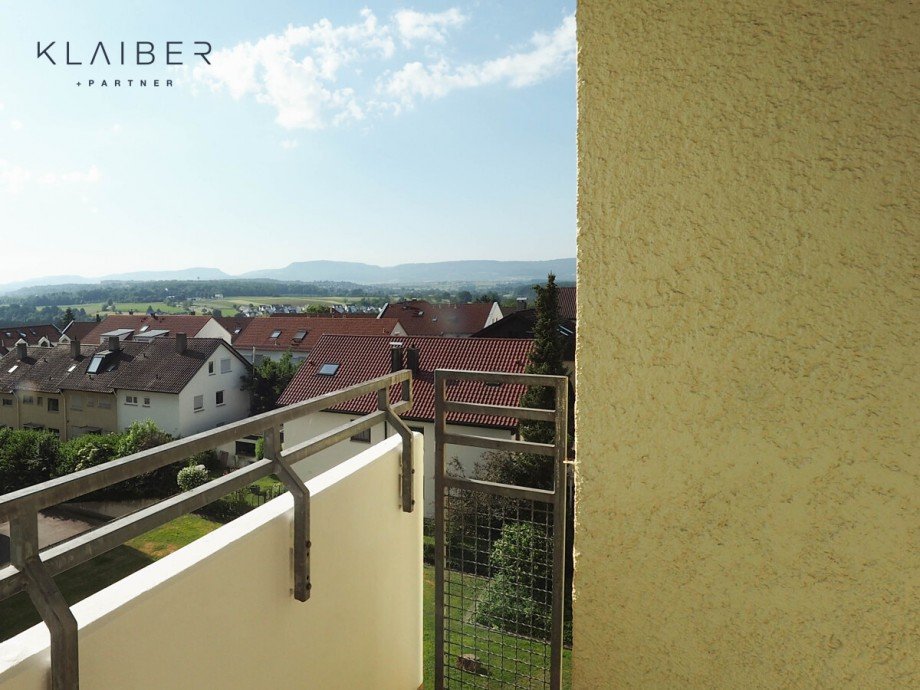 Balkon Aussicht Etagenwohnung G�ppingen / Faurndau